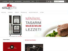 Tablet Screenshot of kayalarmutfak.com
